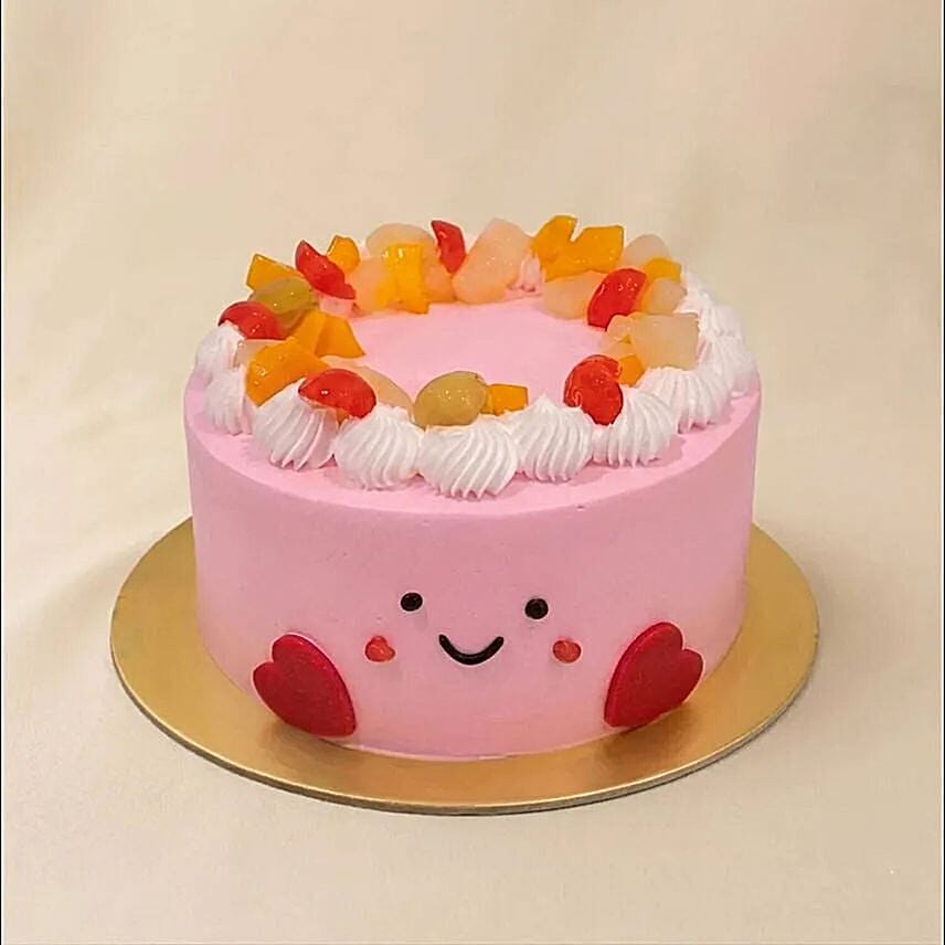 Jellycat Theme Cakes with Fresh Fruits n Cream