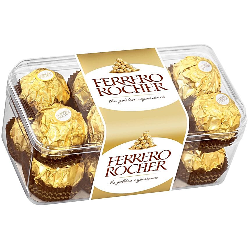 Majestic Mixed Flowers Beautifully Tied Bouquet With Ferrero Rocher