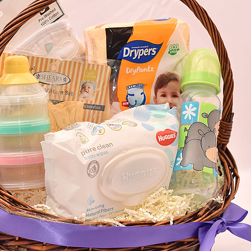 Newborn Baby Gift Basket