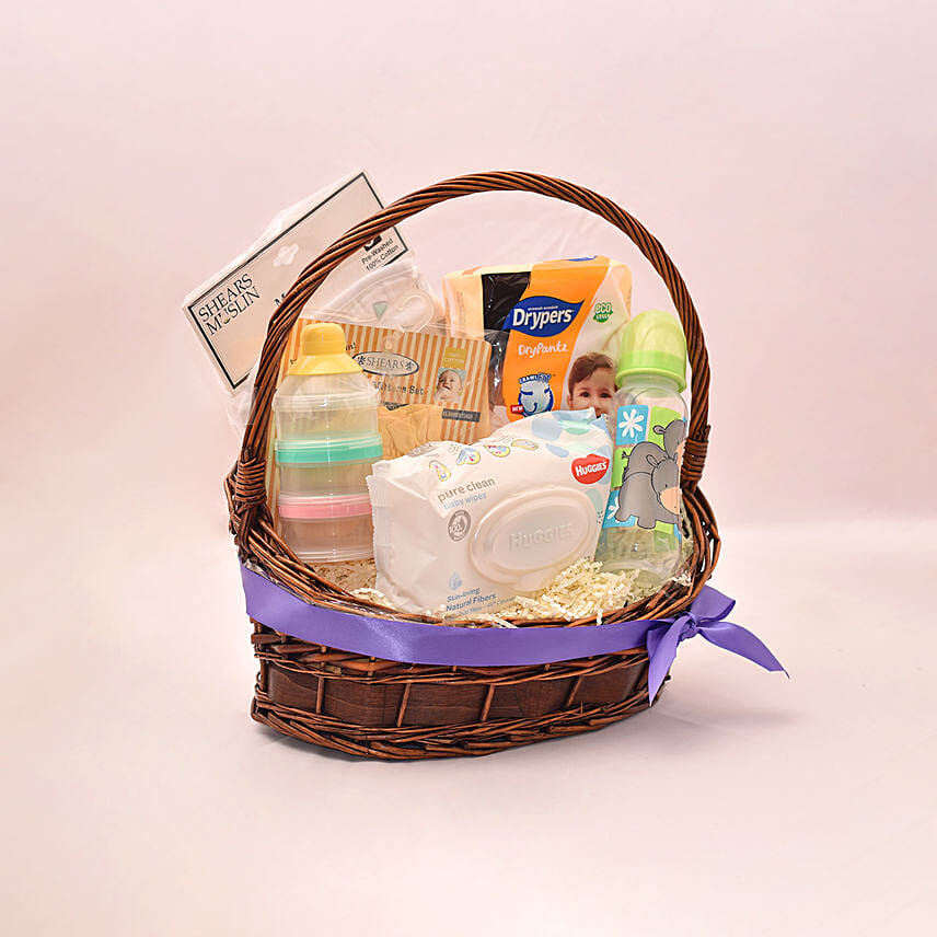 Newborn Baby Gift Basket
