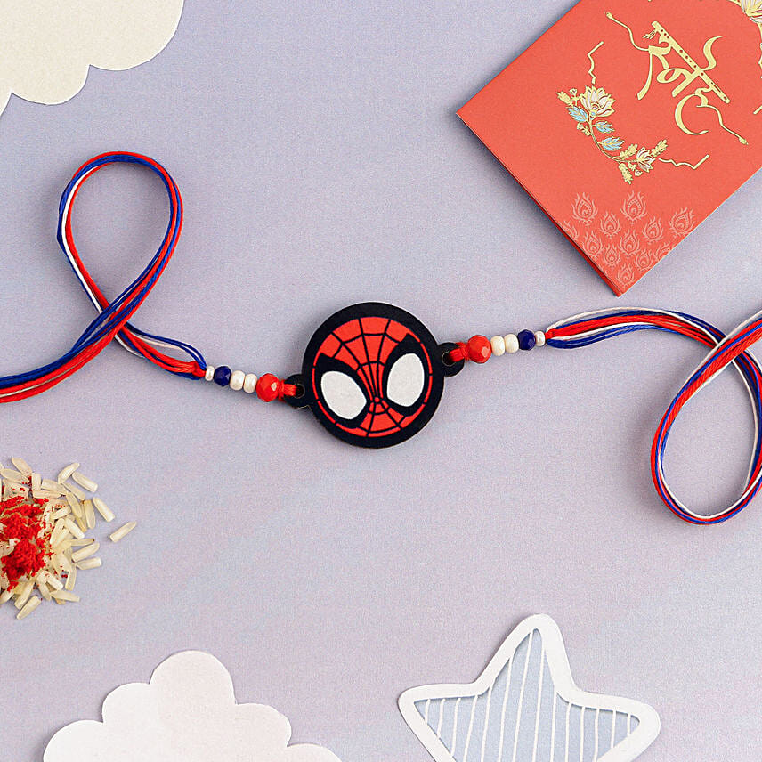 Spiderman N Mauli Rakhi Set N Ferrero Delight