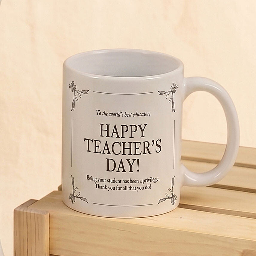 Teacher's Day Appreciation Cushion and Mug Gift Set