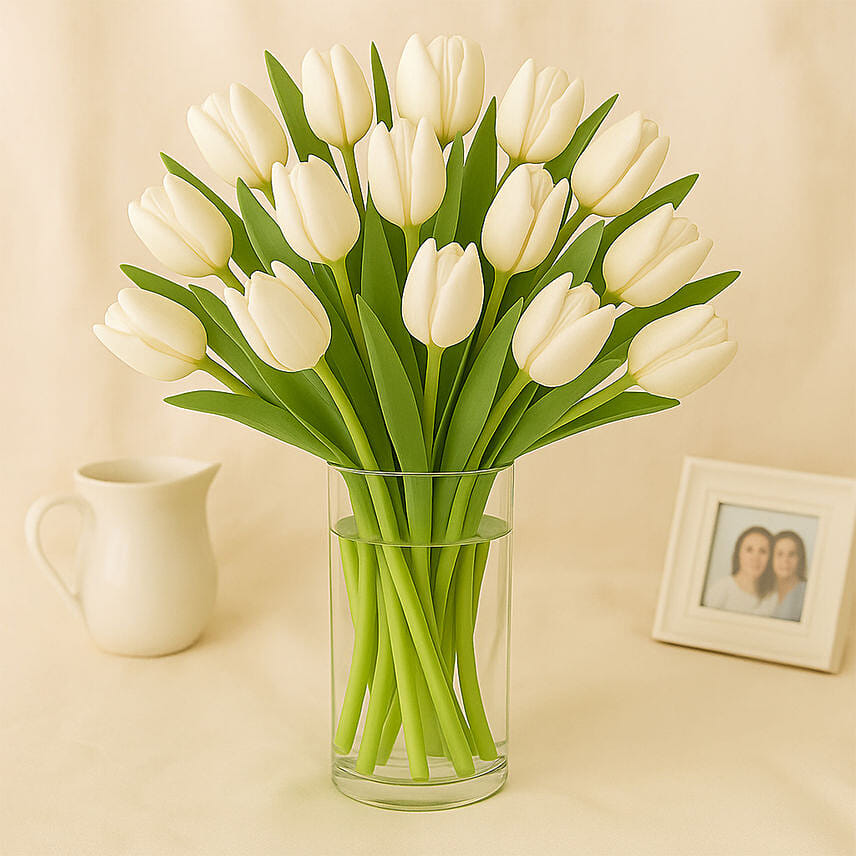 20 White Tulips 20 White Tulips: