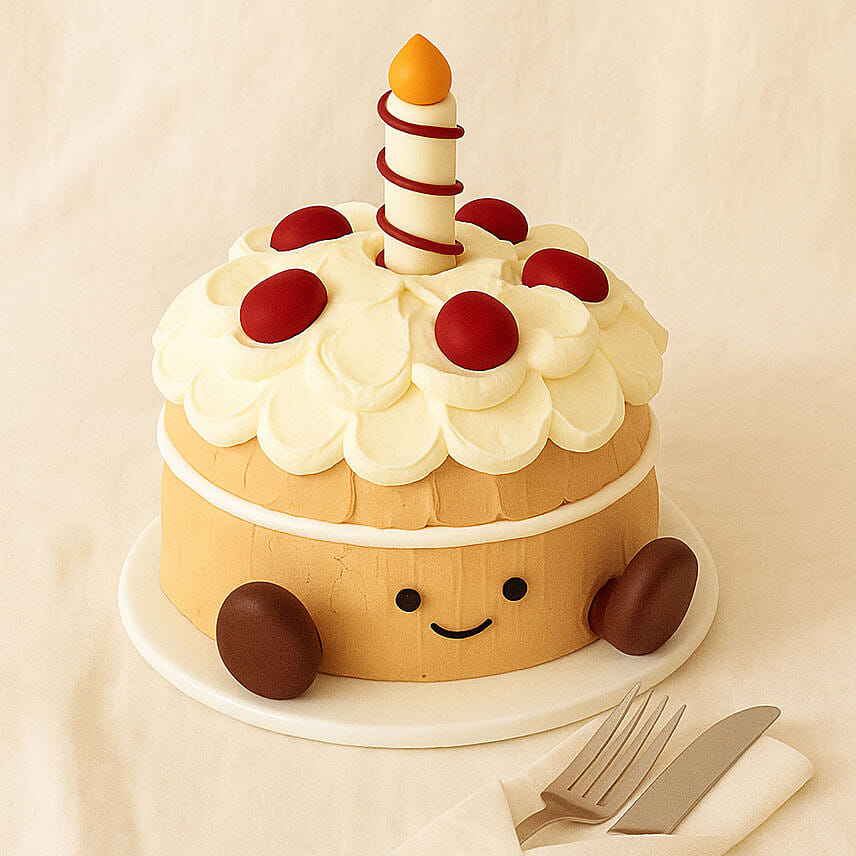 Amuseable Brown Birthday Cake Amuseable Brown Birthday Cake: Jellycat Cakes