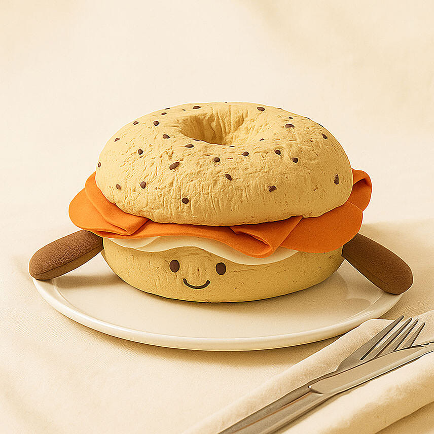 Amuseable Burger Jellycat Theme Cake Amuseable Burger Jellycat Theme Cake: