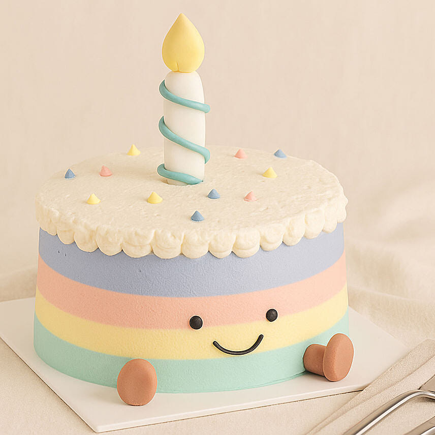 Cute Jellycat Rainbow Cake for Kids’ Birthdays Cute Jellycat Rainbow Cake for Kids’ Birthdays: Jellycat Cakes