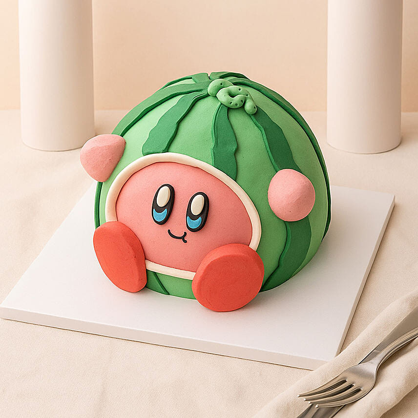 Jellycat Watermelon Theme Cake Jellycat Watermelon Theme Cake: