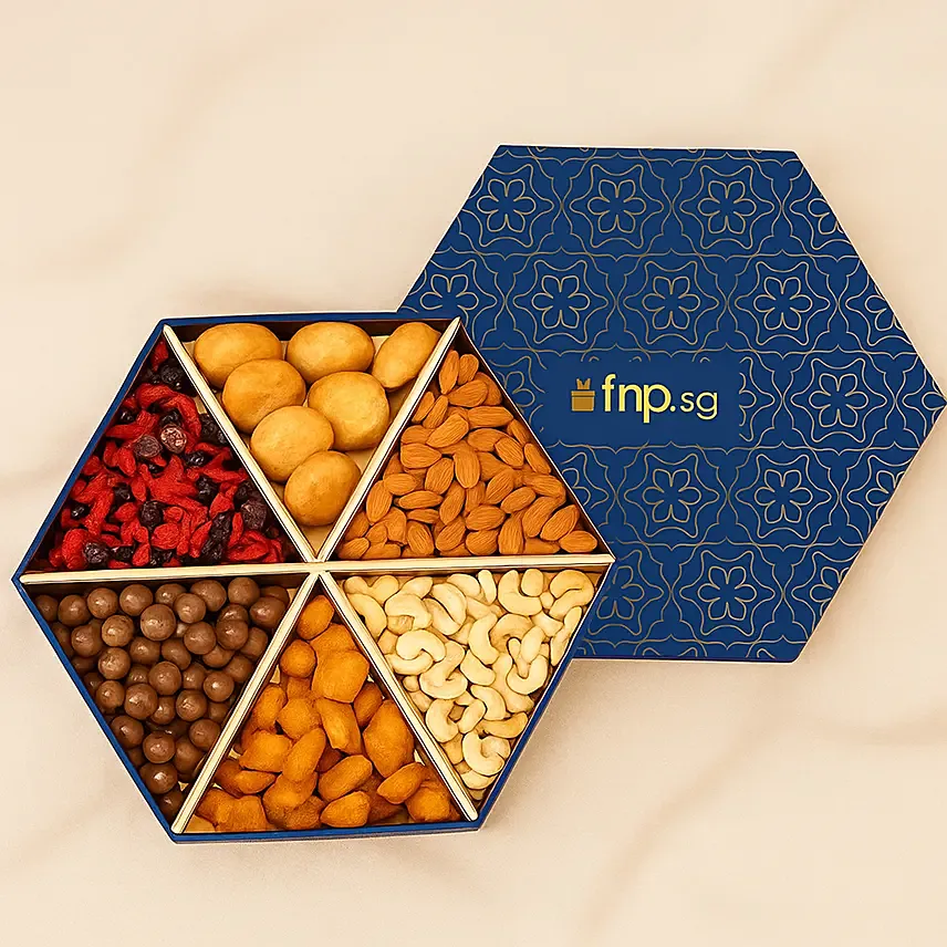Diwali Dry Fruits and Savories Box: Dry Fruits