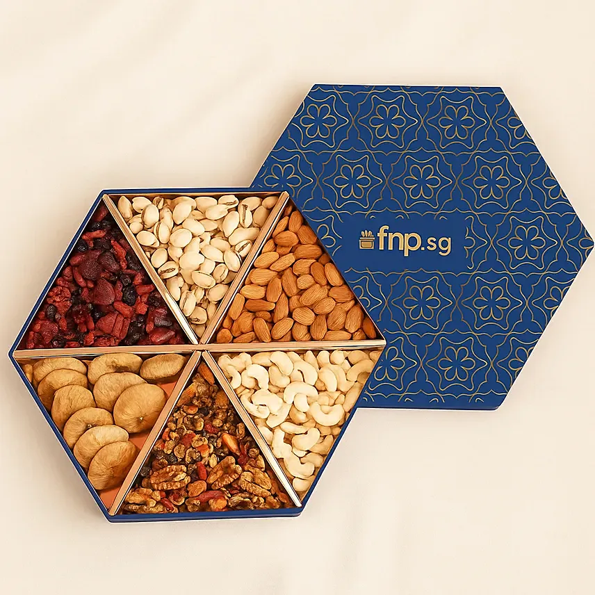 Diwali Royal Treats Box: Dry Fruits