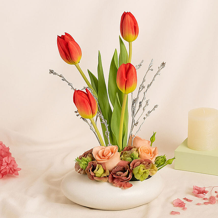 Jazzy Tulips: Tulips