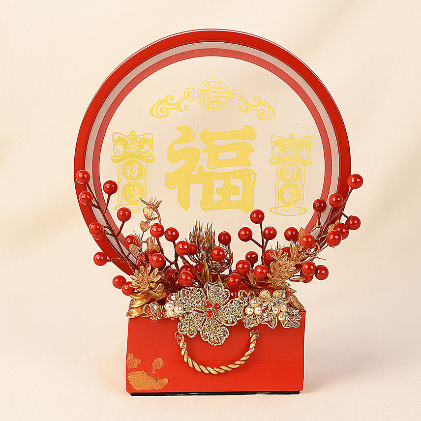 Chinese New Year Designer Arrangement: CNY Flowers