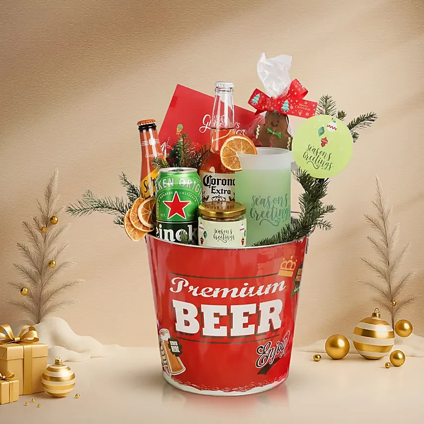 Chillax Beer Bucket: Christmas Gifts for Family