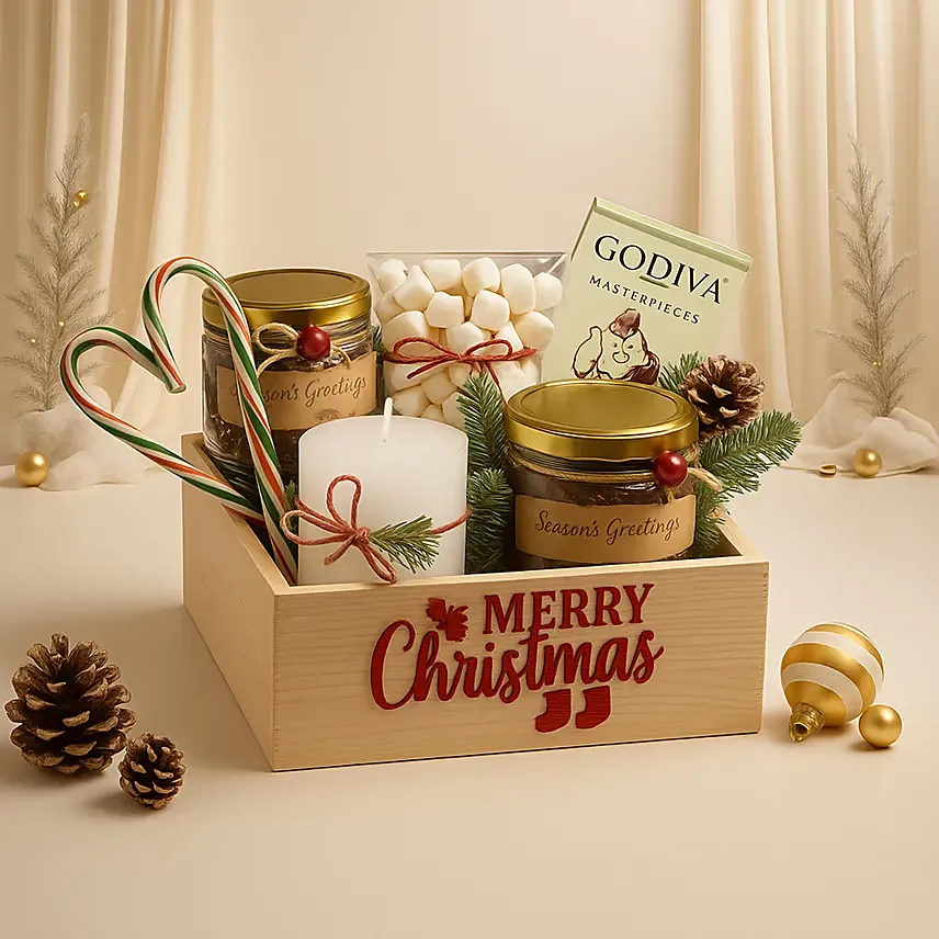 Mini Christmas Special Treats Hamper: Christmas Combo Gifts