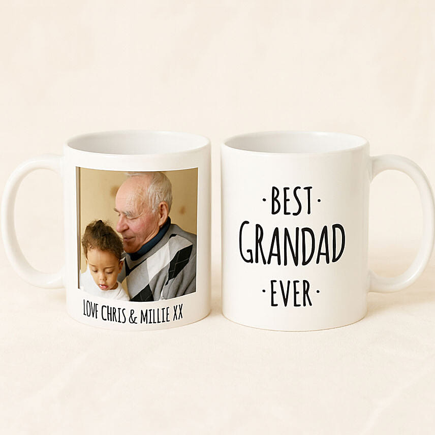 Best Grandad Ever Mug: Grandparents Day Gifts