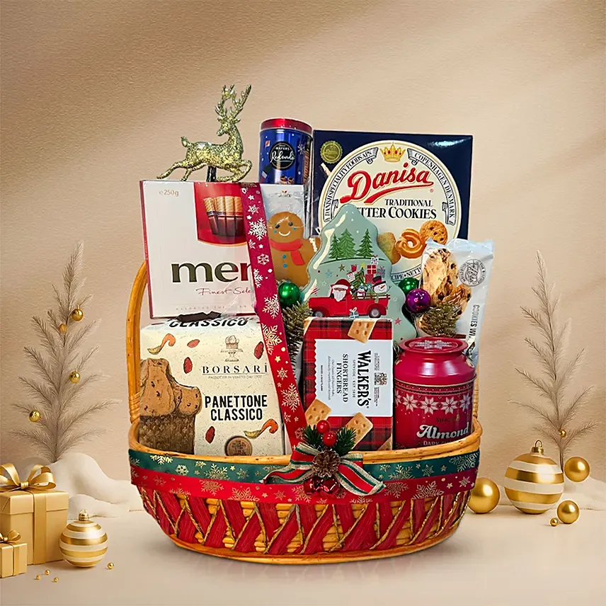 Festive Cookies & Choco Hamper: Cookies Singapore