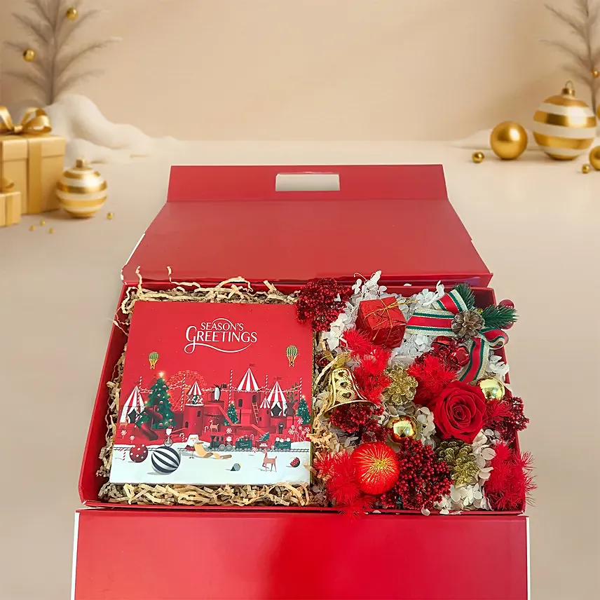 Season Greetings Chocolates and Flowers: Christmas Chocolates