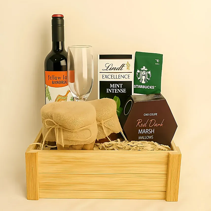 Perfect Wine Time Hamper: Wine Hampers Singapore