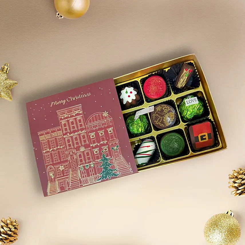 Christmas Pralines Box: Christmas Chocolates