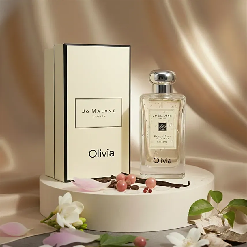 Personalised Jo Malone English Pear & Freesia 100Ml For Women: Perfumes