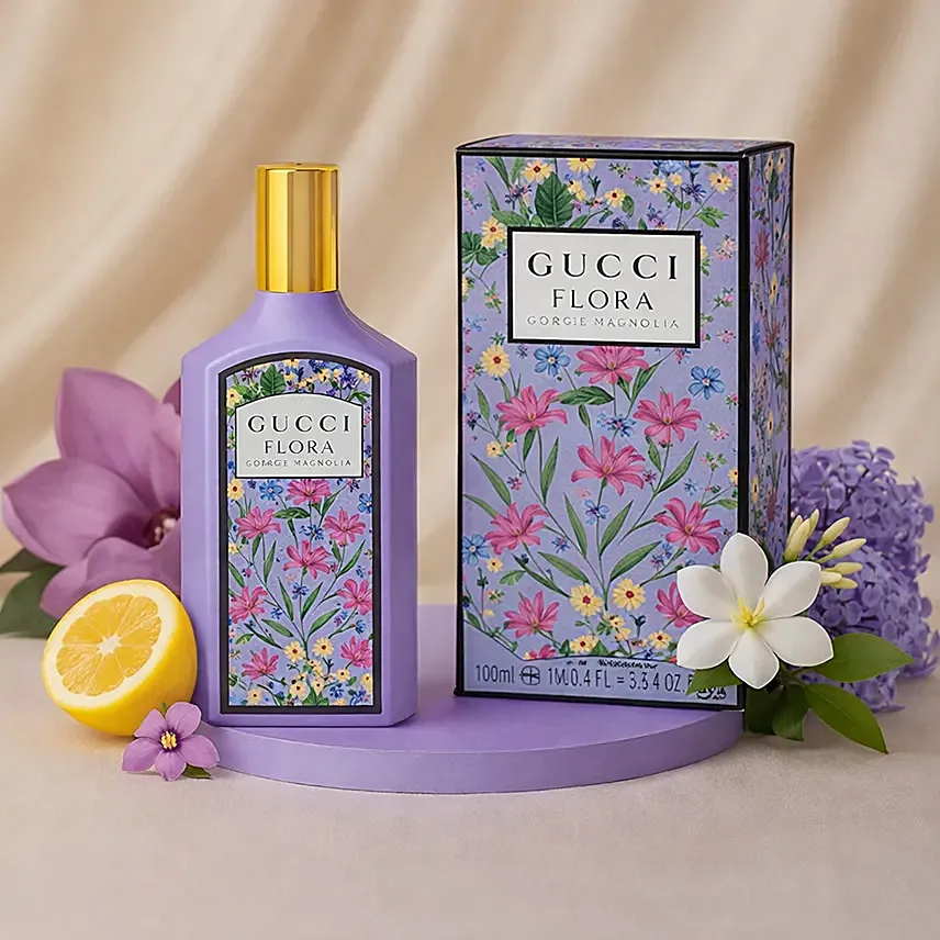 Gucci Flora Gorgeous Magnolia EDP 100ML For Her: Perfumes