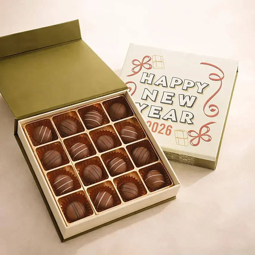 Chocolate Truffles Box for New Year: Chocolates