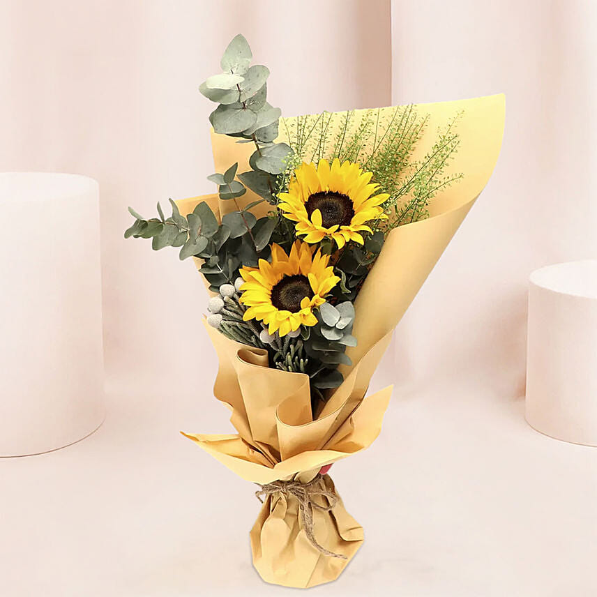 Bouquet Of Sunshine: Sunflower Bouquets