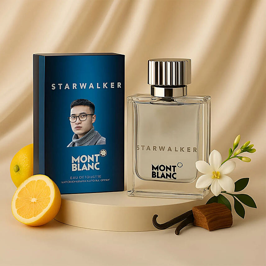 Personalised Montblanc Starwalker Perfume for Him: Gifts For Men