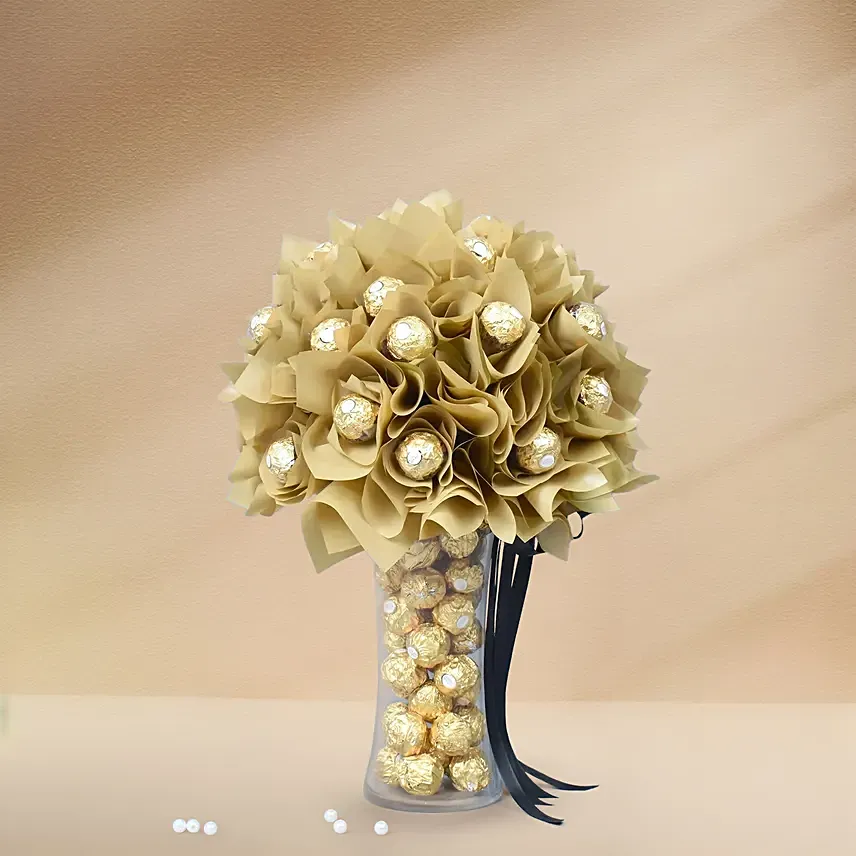 Gold Rocher Sparkle: 