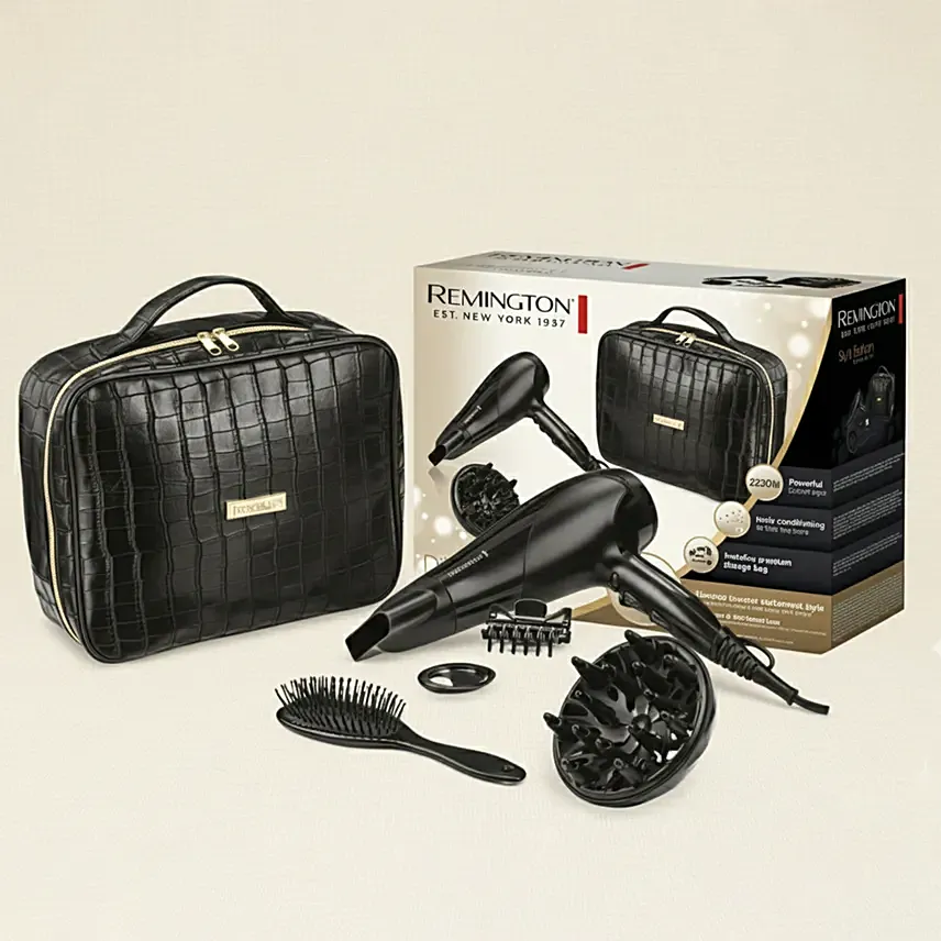 Remington Style Edition Hair Dryer Gift Set: New Year Gifts