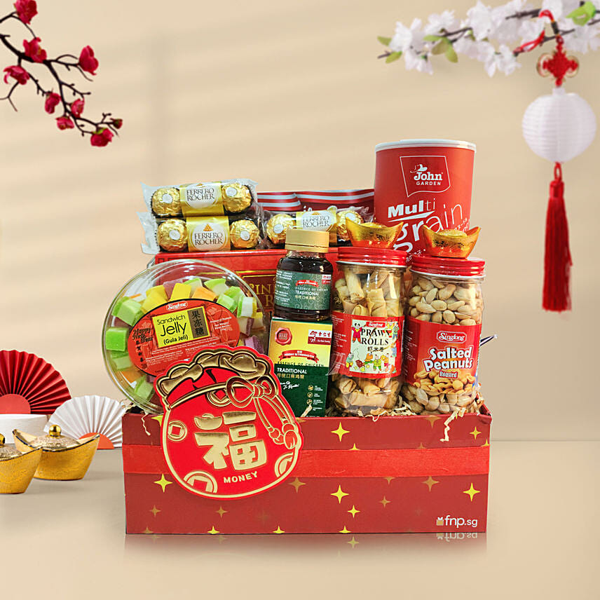 May the Year Filled with Gold & Jade: New Year Gift Hampers