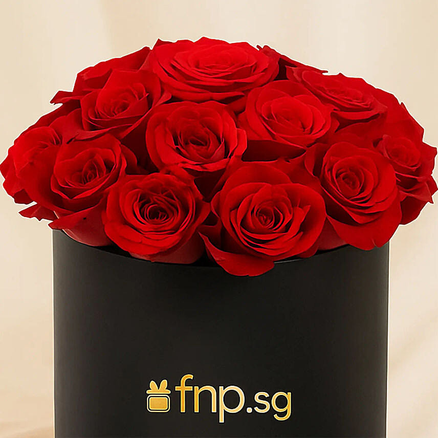 Box of Red Roses for Vday Delivery in Singapore - FNP SG