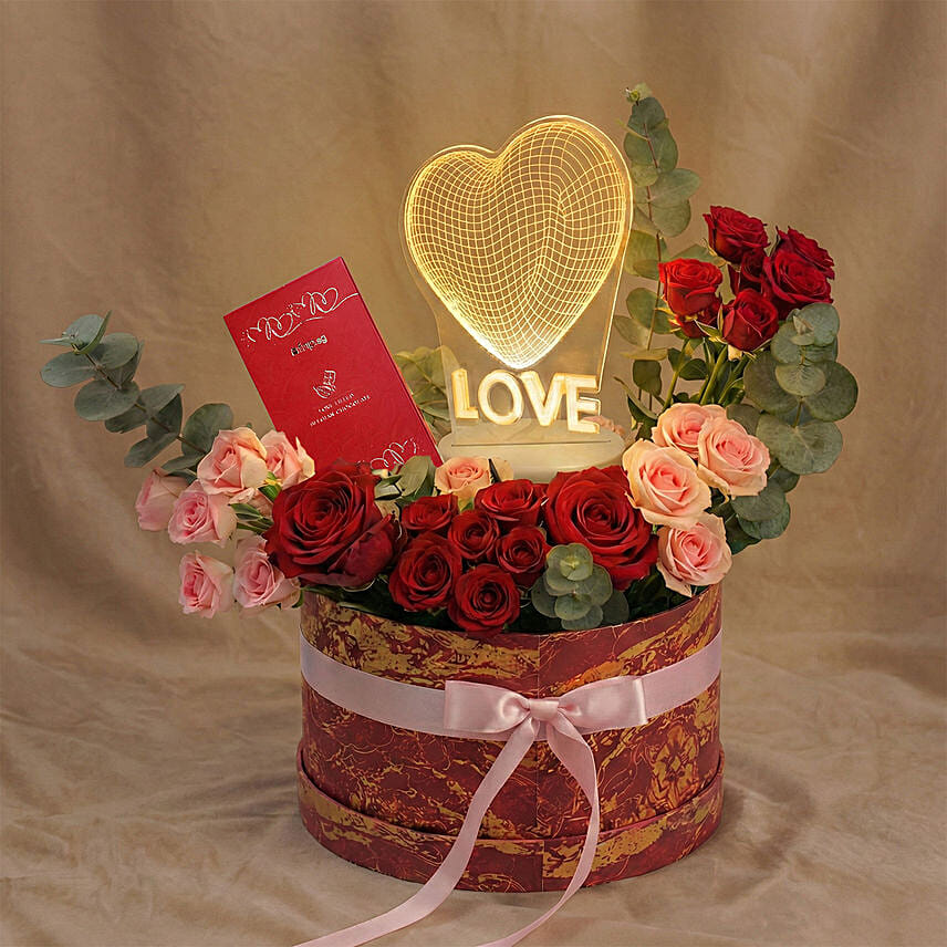 Radiant Love Elegant Roses Arrangement: New Arrival Combos