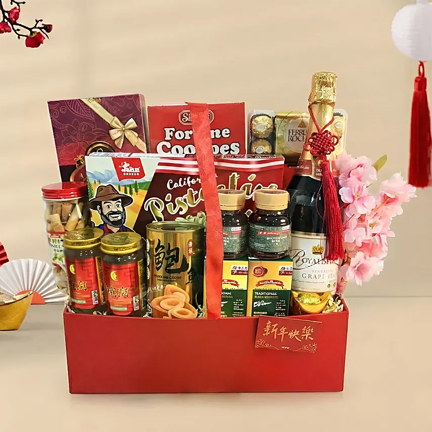 Xin nian hao Wishes Hamper for CNY: Hampers Singapore