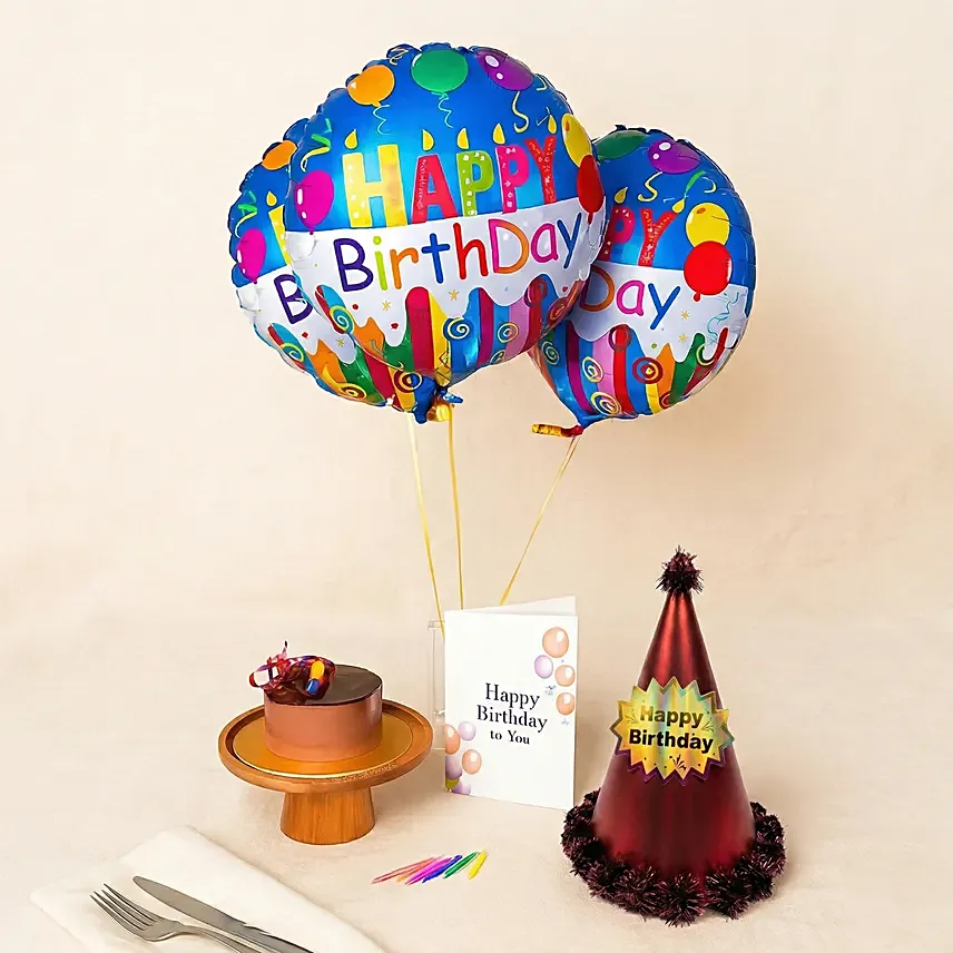 Birthday Wishes Gift Arrangement: 