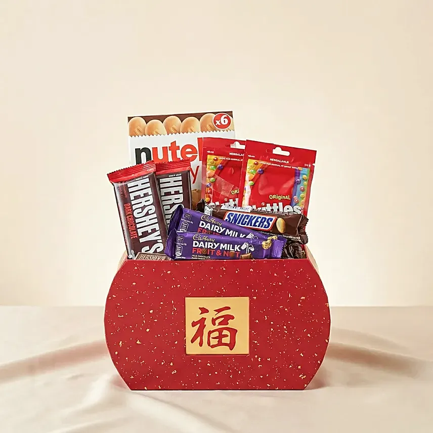 Chocolate Treats Hamper: Birthday Chocolate Gifts