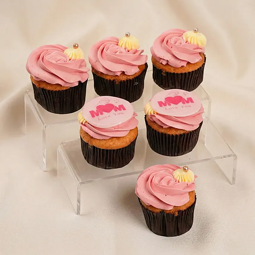 Mother's Day Vanilla Cup Cakes: Mother's Day Cakes