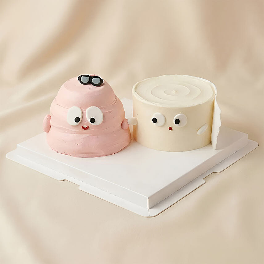Toilet paper and his Friend Cake: Jellycat Cakes