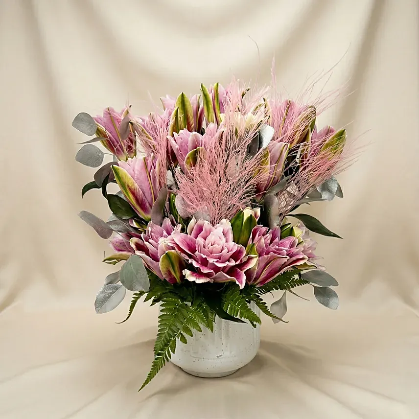 Lilies Beauty Arrangement: Flowers