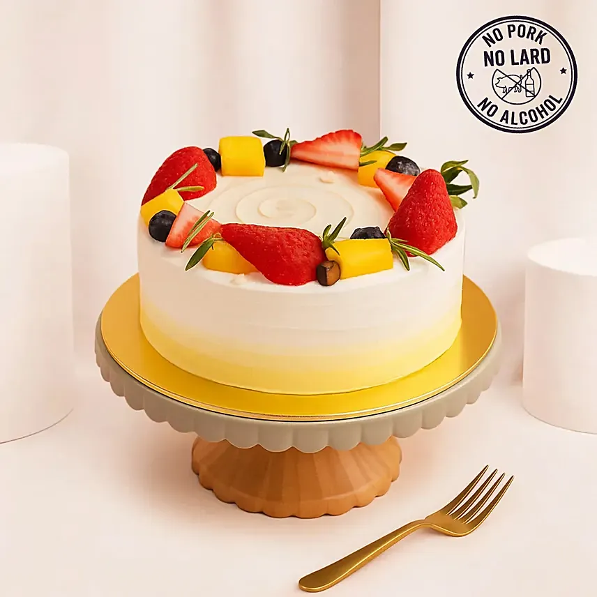 Chantilly Fruit Cake: Boss Day Gifts