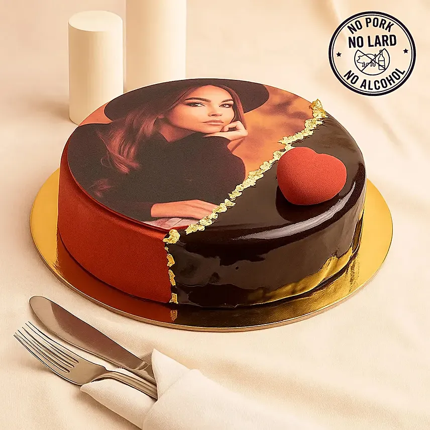 Dream Choco Photo Cake 6 Inches: Cakes