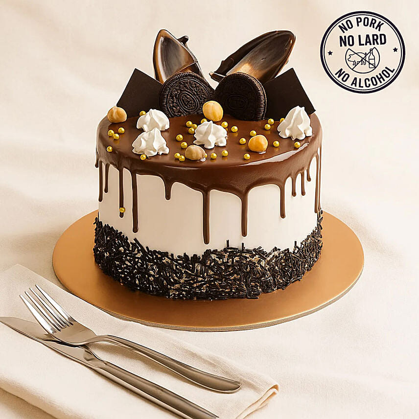 Dripping Chocolate Cake 6 Inches: Food Gifts Singapore