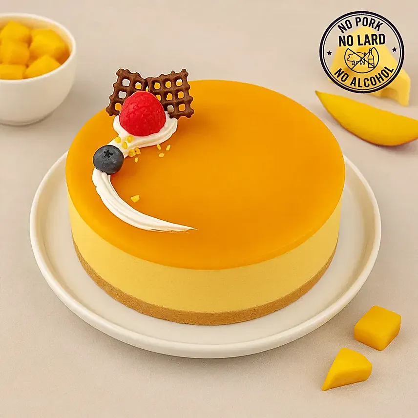 Mango Cheese Cake: For Mom