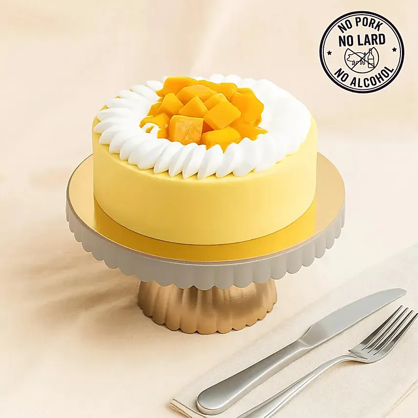 Mango Fun Cake 650g: Fresh Fruit Cakes