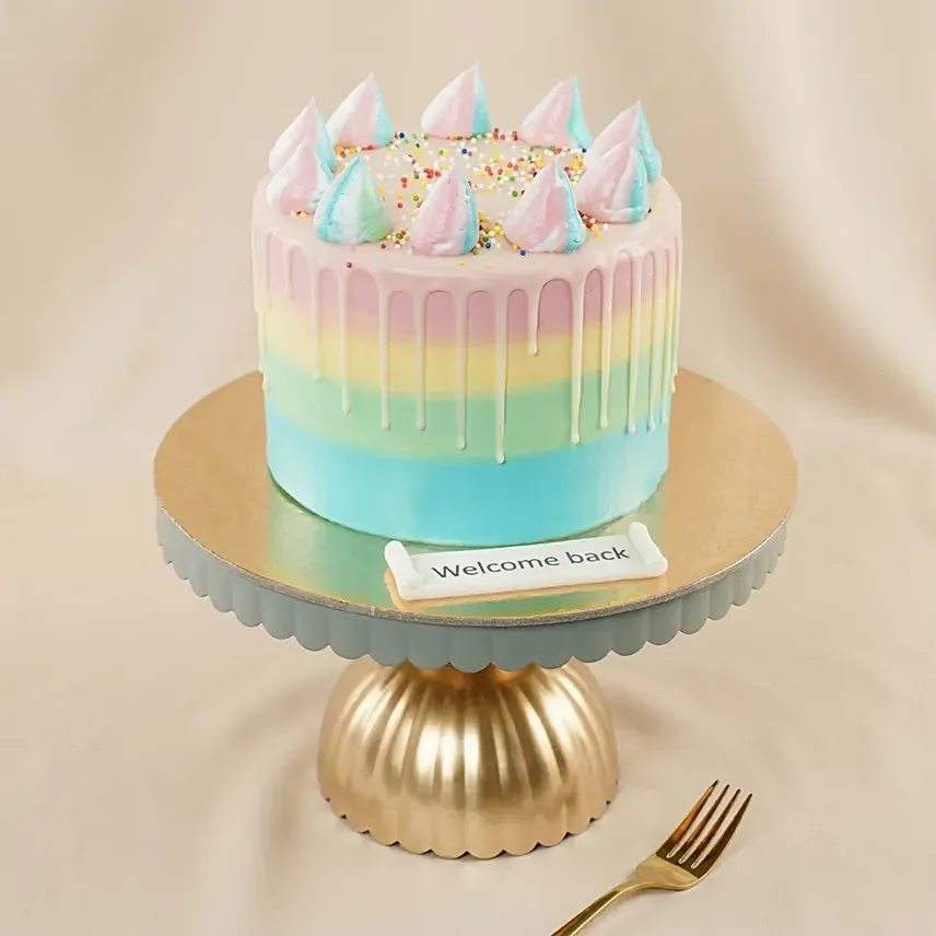 Luscious Rainbow Cake: Rainbow Cakes