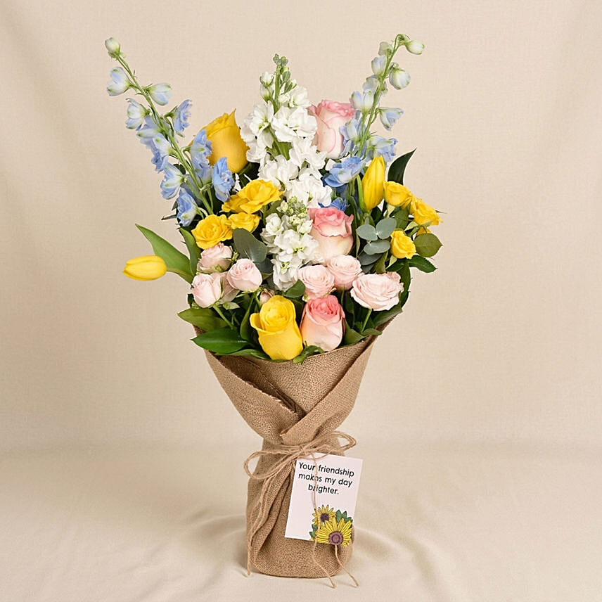 Brighter Days with Friends Bouquet: Friendship Day Gifts