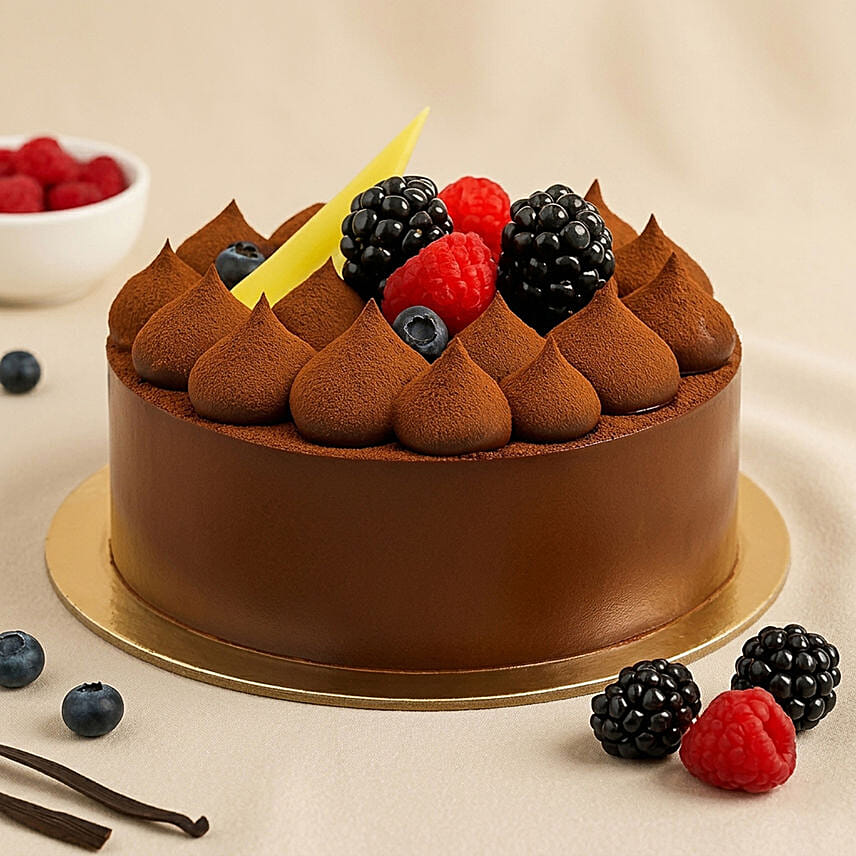 Chocolate Truffle Cream Cake: Gifts For Girls