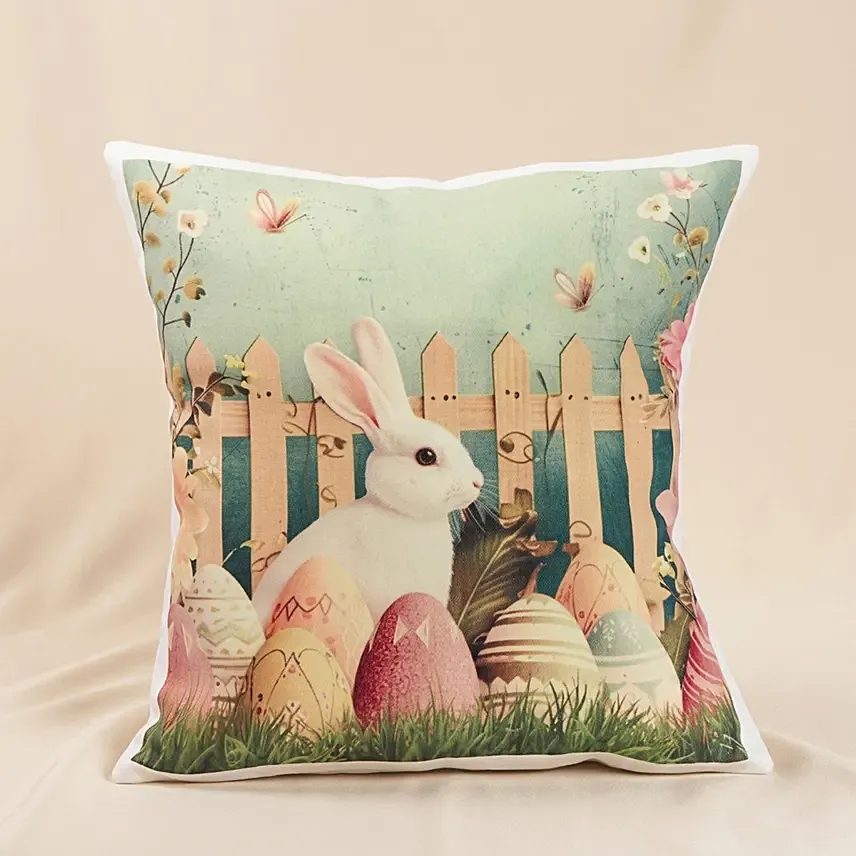 Bunny Themed Cushion: 
