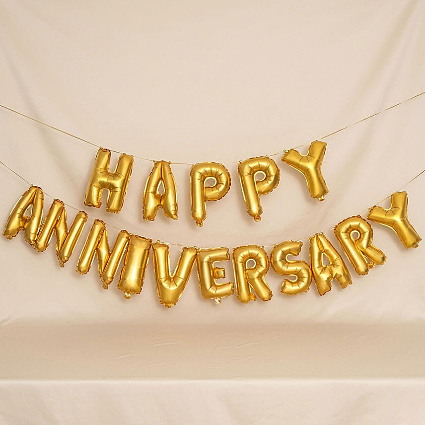 Happy Anniversary Balloon Set: Balloon Decorations