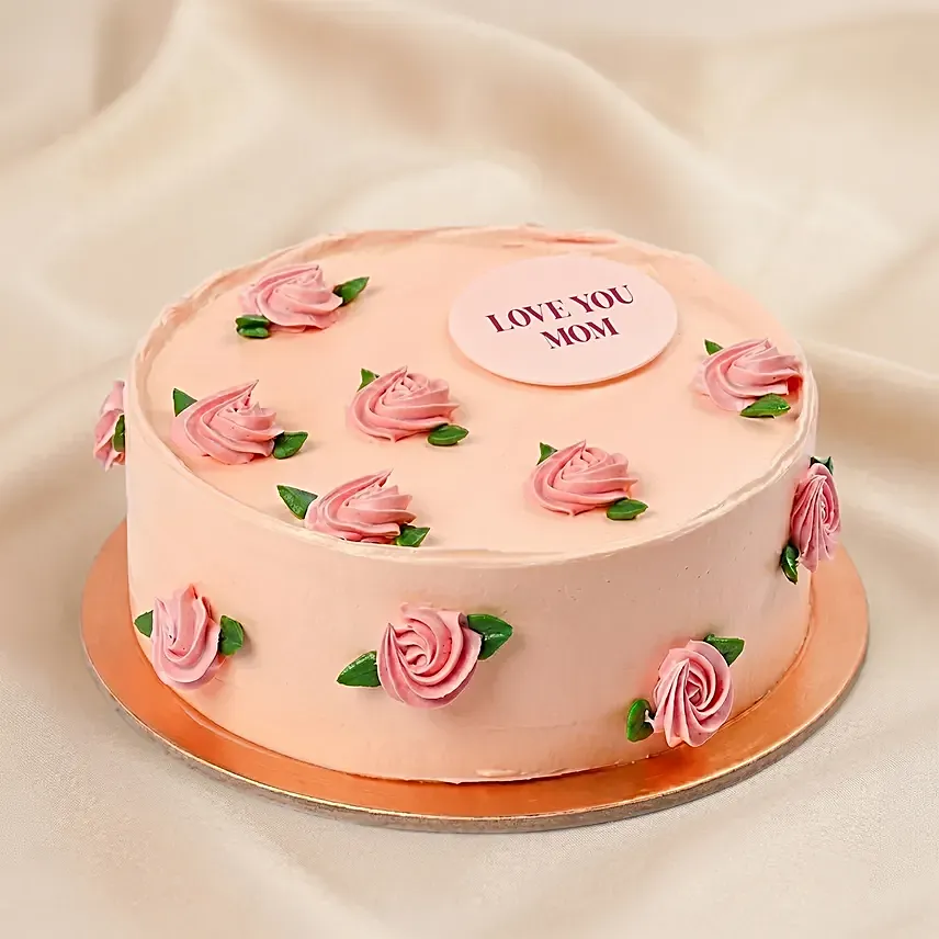 Mother&rsquo;s Day Chocolate Fudge Rose Cake: Mother's Day Cakes