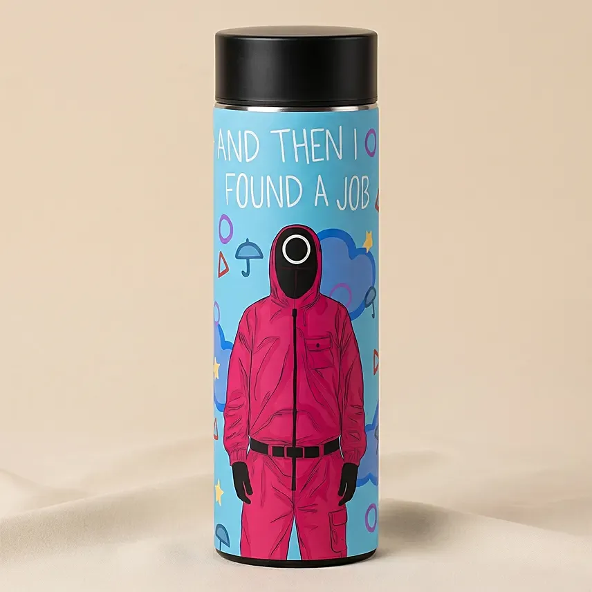 Squid Game Theme Temperature Bottle: For Boyfriend